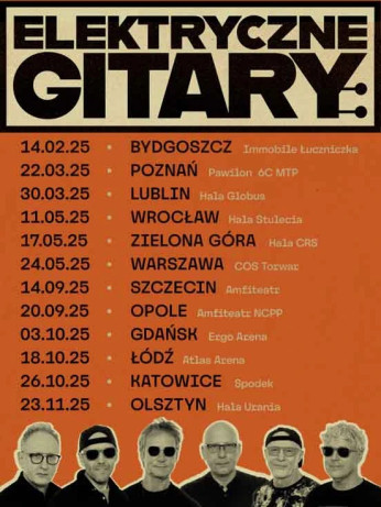 Olsztyn Wydarzenie Koncert ELEKTRYCZNE GITARY "W CIENIU SUFITÓW"