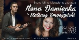 Olsztyn Wydarzenie Koncert Ilona Damięcka & Mateusz Smoczyński