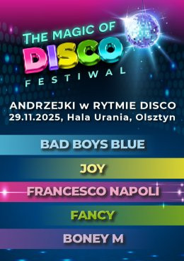 Olsztyn Wydarzenie Koncert Bad Boys Blue, Fancy, Francesco Napoli, Joy i BoneyM