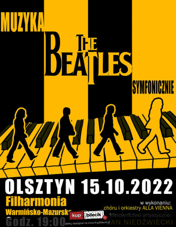 Olsztyn Wydarzenie Koncert Muzyka THE BEATLES symfonicznie