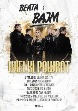Olsztyn Wydarzenie Koncert Beata i Bajm - Wielki Powrót
