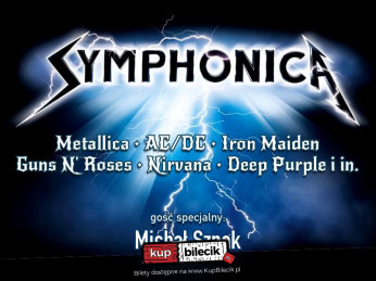 Olsztyn Wydarzenie Koncert Symphonica, widowisko z muzyką zespołów: Metallica, AC/DC, Nirvana, Nightwish, Aerosmith, Guns'N Ros