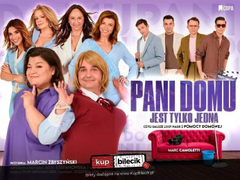 Olsztyn Wydarzenie Spektakl Pani domu jest tylko jedna - spektakl komediowy 2025