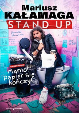 Nidzica Wydarzenie Stand-up Mariusz Kałamaga - Mamo! Papier się kończy!