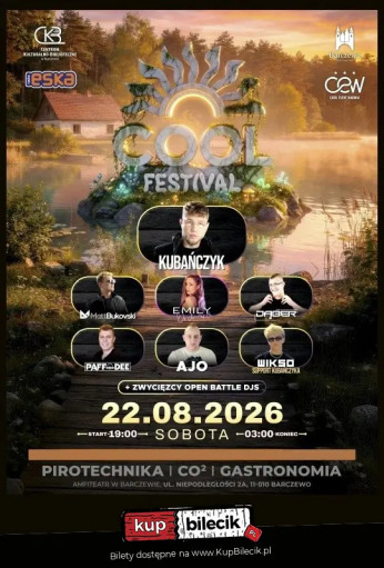 Barczewo Wydarzenie Koncert Cool Festival Barczewo 2026