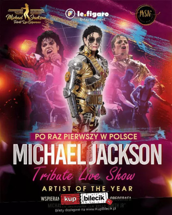 Olsztyn Wydarzenie Koncert "Michael Jackson Tribute Live Experience" Saschy Pazdery