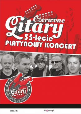 Olsztyn Wydarzenie Koncert Czerwone Gitary - 55-lecie. Platynowy koncert