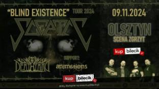 Olsztyn Wydarzenie Koncert "BLIND EXISTENCE" TOUR 2024