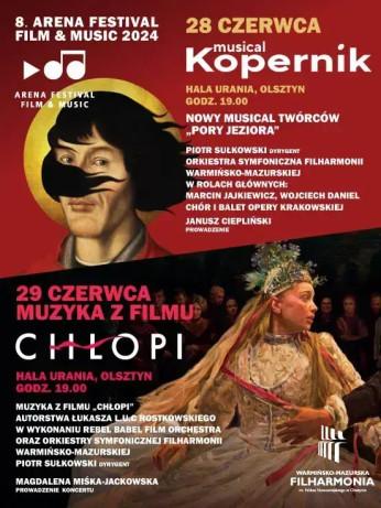 Olsztyn Wydarzenie Festiwal Arena Film&Music Festiwal 2024 - karnet dwudniowy