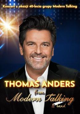 Olsztyn Wydarzenie Koncert Thomas Anders from Modern Talking & Band - 40-lecie grupy Modern Talking