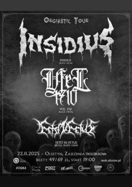 Olsztyn Wydarzenie Koncert MUZYKA OLSZTYNA: INSIDIUS / YFEL1710 / FETO IN FETUS.