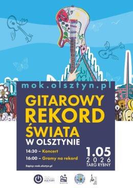 Olsztyn Wydarzenie Koncert Gitarowy Rekord Świata w Olsztynie
