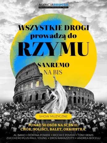 Olsztyn Wydarzenie Koncert Wszystkie Drogi Prowadzą do Rzymu - Sanremo na Bis