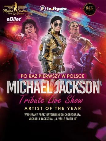 Olsztyn Wydarzenie Koncert Tribute Live Show Michael Jackson : "Michael Jackson Tribute Live Experience" Saschy Pazdery