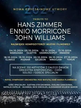 Olsztyn Wydarzenie Koncert Tribute to Hans Zimmer, Ennio Morricone, John Williams