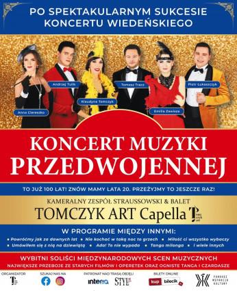 Olsztyn Wydarzenie Koncert Największe przeboje 20- lecia międzywojennego w wykonaniu Solistów Polskich i Międzynarodowych Scen 